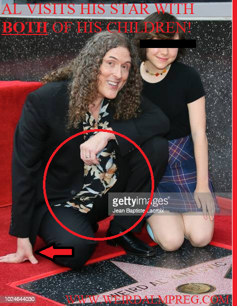 WEIRD AL VISITS STAR WITH BOTH HIS CHILDREN